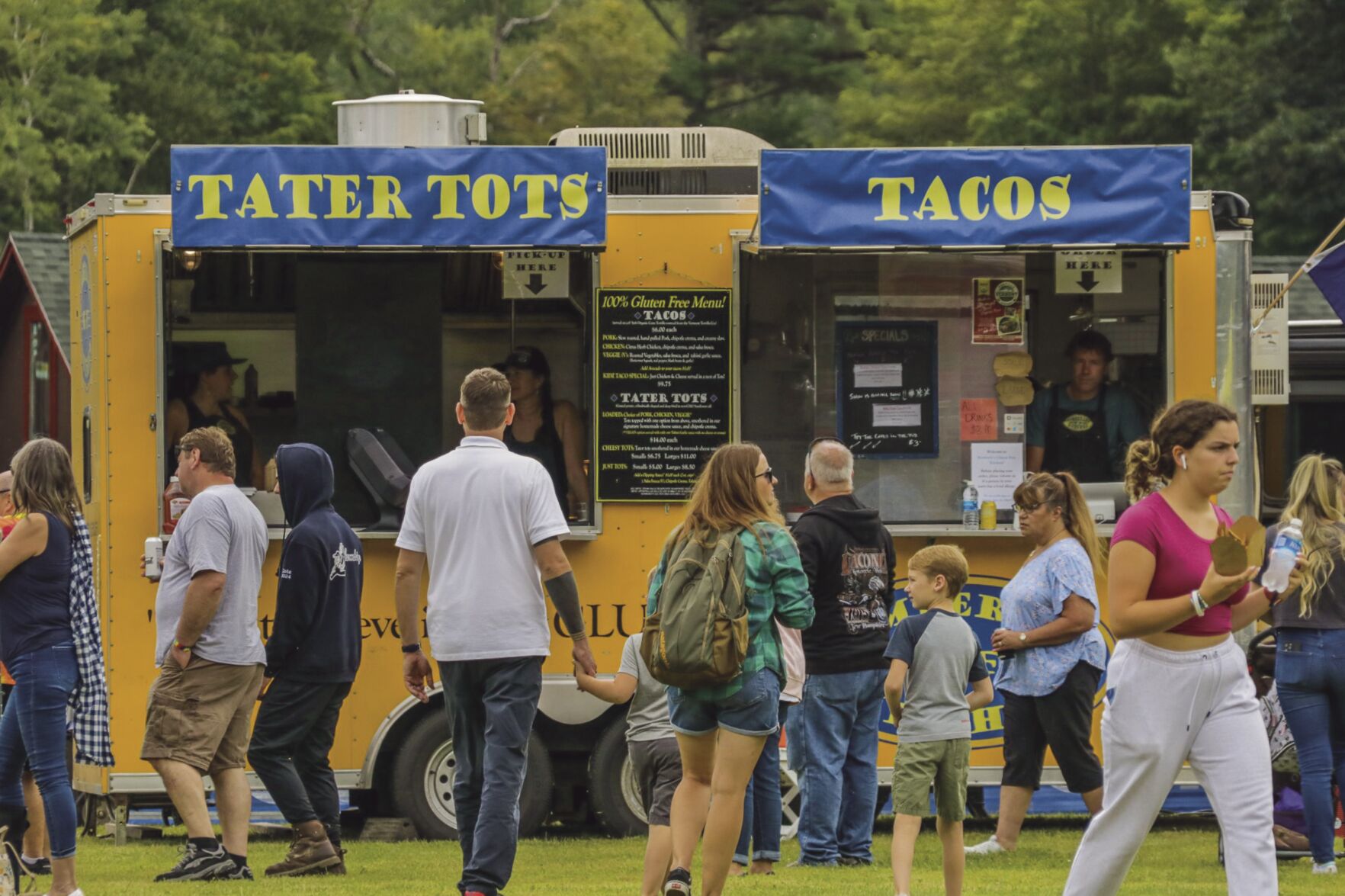 Tacos and tater tots